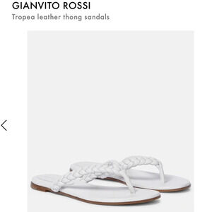 Gianvito Rossi Tropea Thong Sandals excellent condition